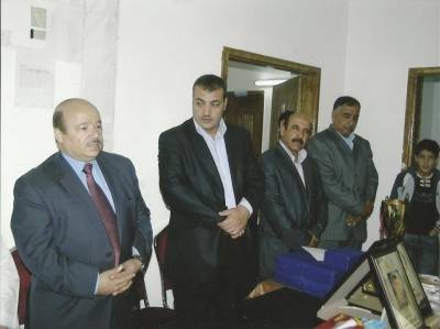 معالي النائب مفلح الرحيمي يزور نادي اتحاد جرش الرياضي