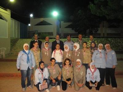 اختتام معسكر المرشدات المتقدم في عجلون(مصور)