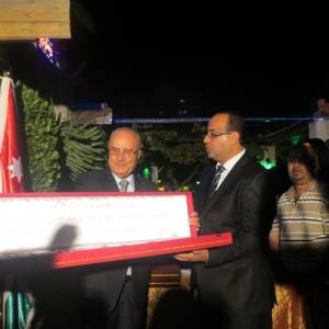 عدنان بدران يرعى احتفال نيفرتيتي السابع ويكرم اوائل المملكه في قرية النخيل .. شاهدوا الصور