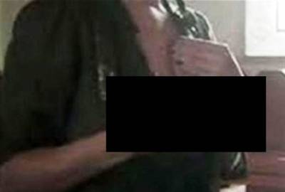 ثديها فضحها.. فإعترفت بتصوير فيلم إباحي داخل الكنيسة!