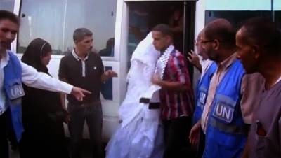 بالفيديو… حفل زفاف جماعي في غزة