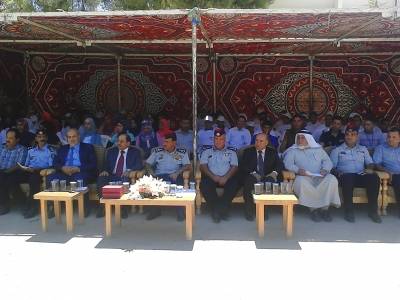 خالد بيك الدباس يرعى اختتام فعاليات سواعد الانقاذ لشباب عجلون (مصور )