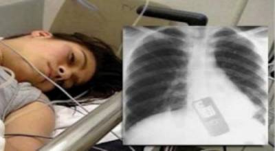 صدق او لا تصدق.. فتاة خائنة تبتلع هاتفها كي لا يكتشف صديقها أمرها! صورة