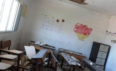 دير علا: إخلاء مدرسة بعد انهيار سقف غرفة صفية