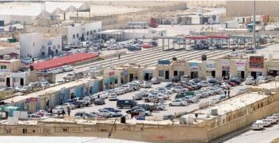 احتراق 200 سيارة في المنطقة الحرة بالزرقاء