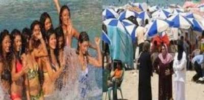 بالفيديو  داعية سلفي : السباحة وسط العاريات حلال بشرط ذكر الله