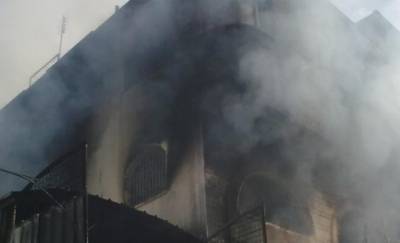 حريق في منزل متصرف الغور الشمالي عدنان العتوم يأكل الاخضر واليابس