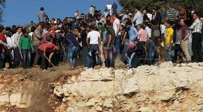 مالك قطعة الأرض التي أثارت قضية “كنز هرقل”: سيارات سوداء مخيفة حضرت وفجرت المكان بعد الإنتهاء من الحفريات