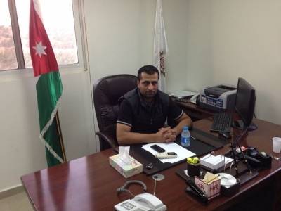 الدكتور حداد يبارك لأنس العدوان منصبه الجديد