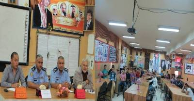 افتتاح دورة أصدقاء الشرطة في الرصيفة