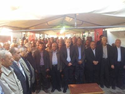 مهرجان لـ«الديمقراطية» تأبيناً للراحل الكبير هشام أبو غوش عضو مكتبها السياسي