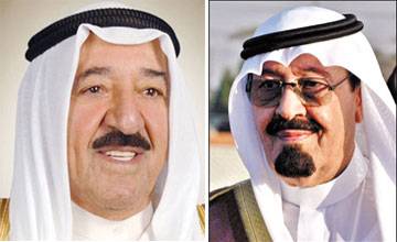 امير الكويت في الرياض مع تصاعد الخلاف السعودي الكويتي حول حقل الخفجي ومنطقة الزور وتهديد باللجوء لمحكمة العدل الدولية