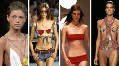 عارضات الأزياء.. ثريات يتضورن جوعاً