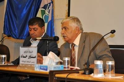 رئيس جامعة جدارا يلتقي رئيس الطلبة الجدد