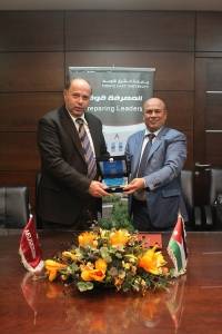 جامعة الشرق الأوسط توقع مذكرة تفاهم لتدريب العاملين في جامعة سرت الليبية