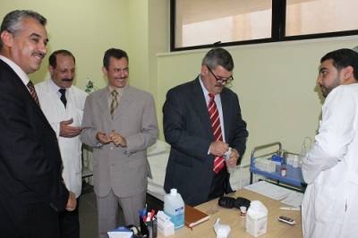 بدء فعاليات النشاط الطبي بجامعة عمان العربية