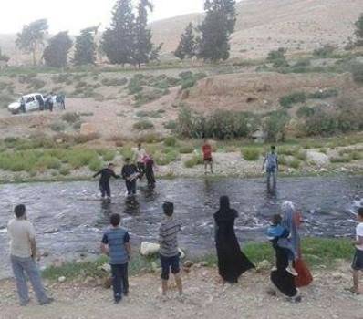 خمس ساعات من البحث .. انتشال طفلة في سيل الهاشمية