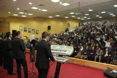 مهرجان لبيك يا أقصى في جامعة الزرقاء