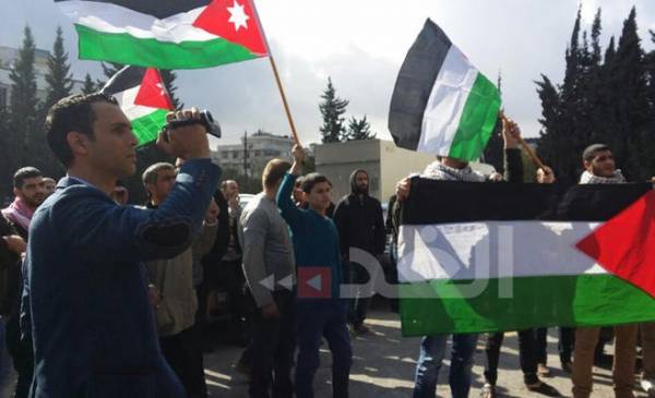 عمان: اعتصام يرفض التطبيع مع إسرائيل ويدعم المقاومة (صور)