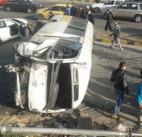 بالفيديو... حادث مروع صباح اليوم في عمان..!