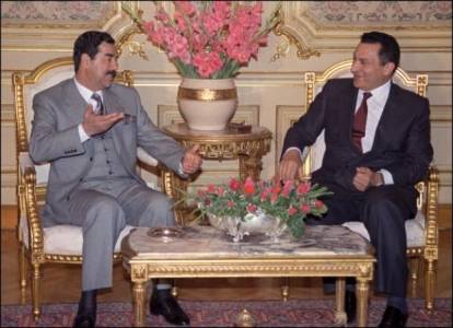 الشهيد صدام  كان زعلان من الحكام العرب..أولهم مبارك لانه وشى بالكثير من الأسرار الحربية