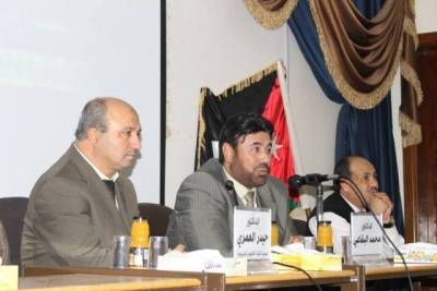 البقاعي يحاضر عن طريقة العلاج باليد في جامعة جدارا