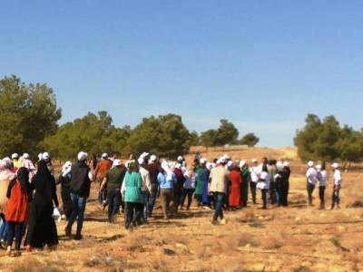 شباب كلنا الاردن تزرع 4 آلاف شجرة