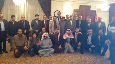 رئيس نادي الطلبة السعوديين الشمري يقيم وليمة عشاء