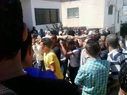 تشييع جثمان الشاب «بني يونس»