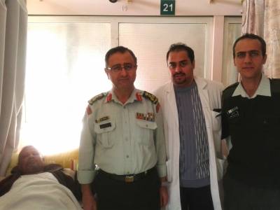 الزميل اليماني شكرا للصرح الاردني الهاشمي مدينة الحسين الطبية