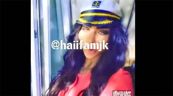 شاهد.. شاب يتحدى هيفاء وهبي بـ أنوثته