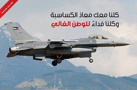 هل أسقطت الطائرة الحربية الأردنية بنيران صديقه ؟