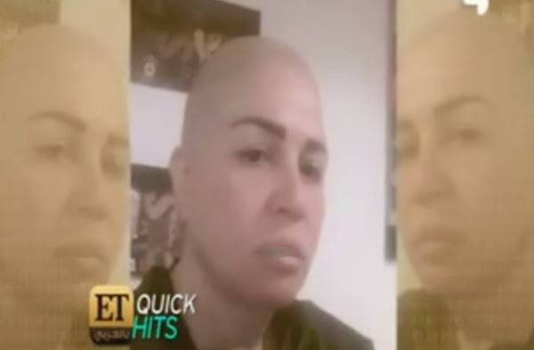 شاهد.. إلهام شاهين تحلق شعرها تماما