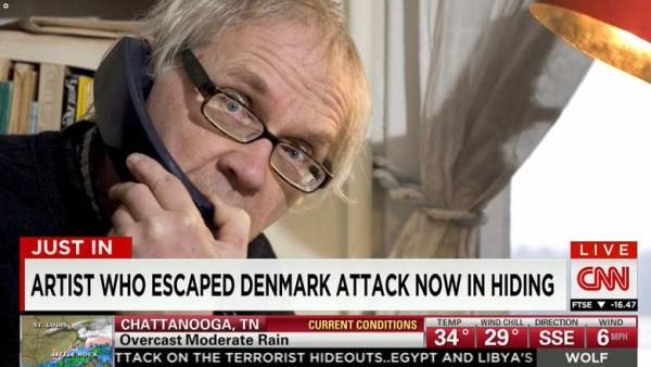 رسام الكاريكاتور المسيء يؤكد من مخبئه ويقول: لست خائفا !!