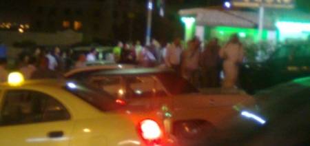 شاهد بالفيديو...مشاجرة ليلية في  عبدون  غرب عمان