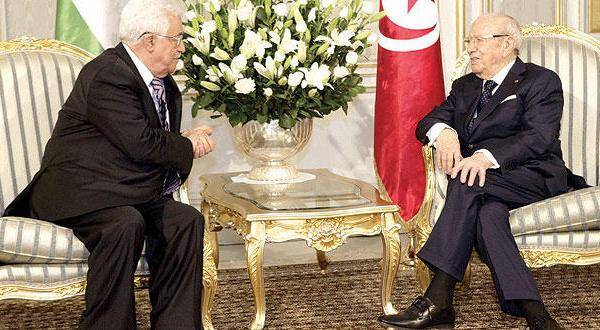 الرئيس الفلسطيني يعلن من تونس عن مبادرة فرنسية لحل القضية الفلسطينية