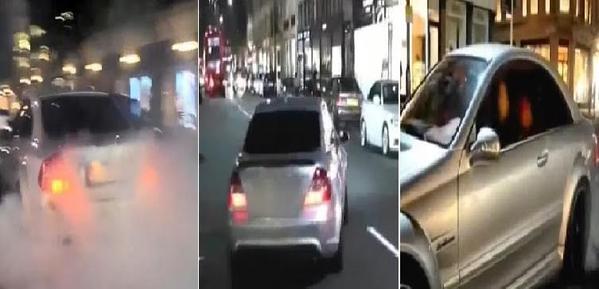 بالفيديو.. فحط بالمرسيدس في أوروبا فألقي القبض عليه بالإمارات