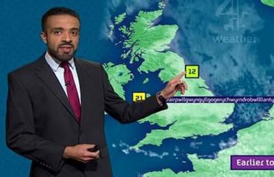 مذيع نشرة جوية يُصبح نجماً على الإنترنت بسبب كلمة