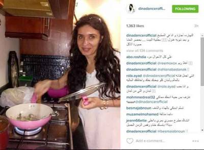 شاهد.. الراقصة دينا في أجرأ صورة لها