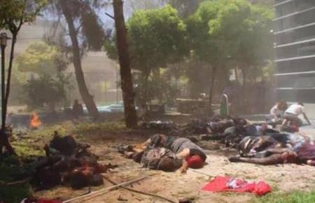 عاجل.. انفجارات تهز العاصمة التركية أنقرة وتوقع عددا من الضحايا