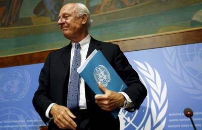 دي ميستورا: حل الأزمة السورية يستوجب تفاهمًا أمريكيًا روسيًا