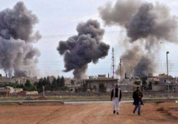 مقتل 40 من مقاتلي داعش في غارة جوية بسوريا