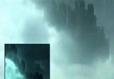 بالفيديو – ظهور مدينة في سماء الصين يثير الذعر