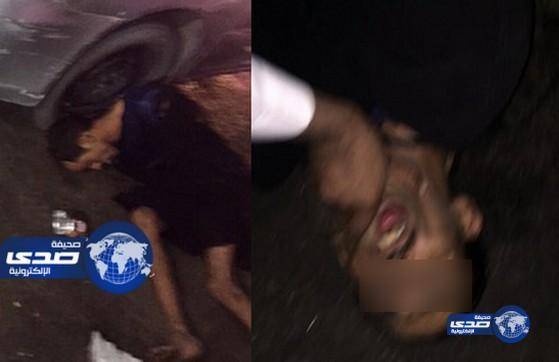 محاولة اختطاف معلمة وهي تصلى الفجر على طريق المدينة القصيم (صور)