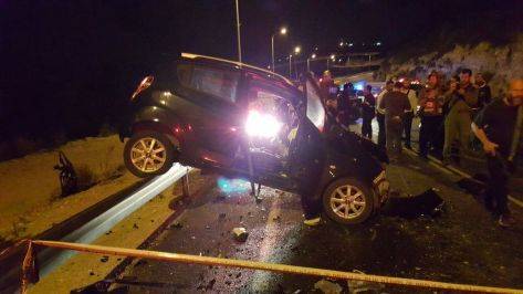 شهيد وإصابة 4 مستوطنين بعملية دهس قرب رام الله