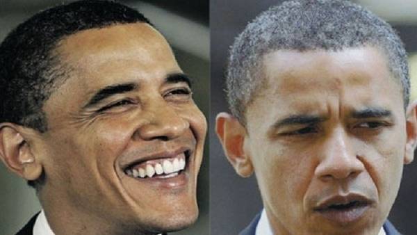 أوباما يكشف سر صبغة شعره