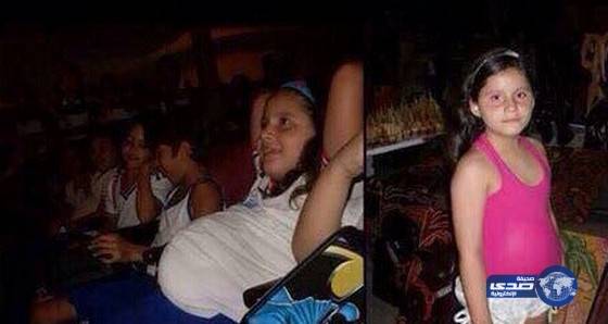 بالصور: طفلة متزوجة وحامل في الشهر السابع !