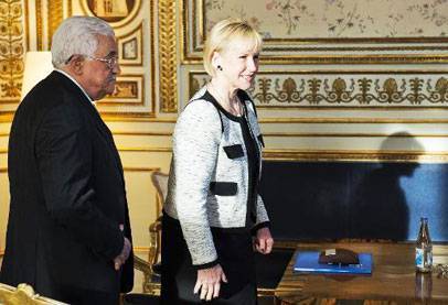 اسرائيل تعلن وزيرة خارجية السويد شخصا غير مرحب به