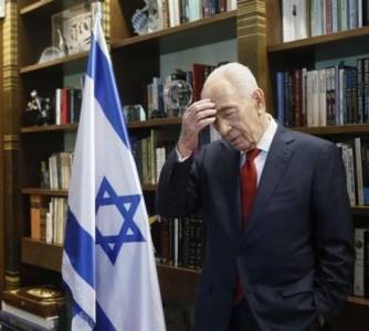 قلب شمعون بيريز ...تعبان