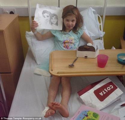 صور : الطفلة الوحيدة في العالم ‘لا تأكل ولا تنام ولا تشعر بالألم‘ !